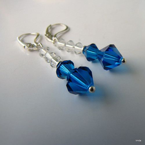Náušnice* SWAROVSKI * 1 pár/ bal — foto 3
