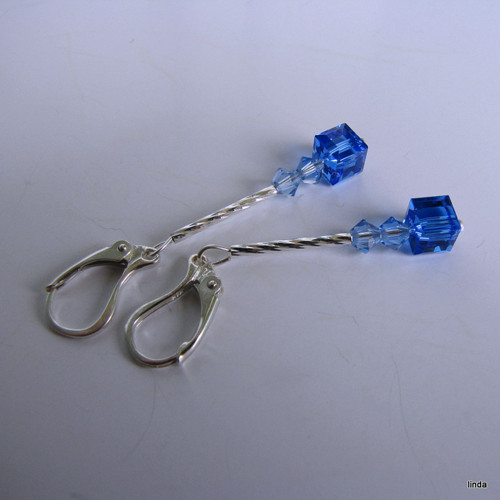 Náušnice* SWAROVSKI * 1 pár/ bal — foto 4