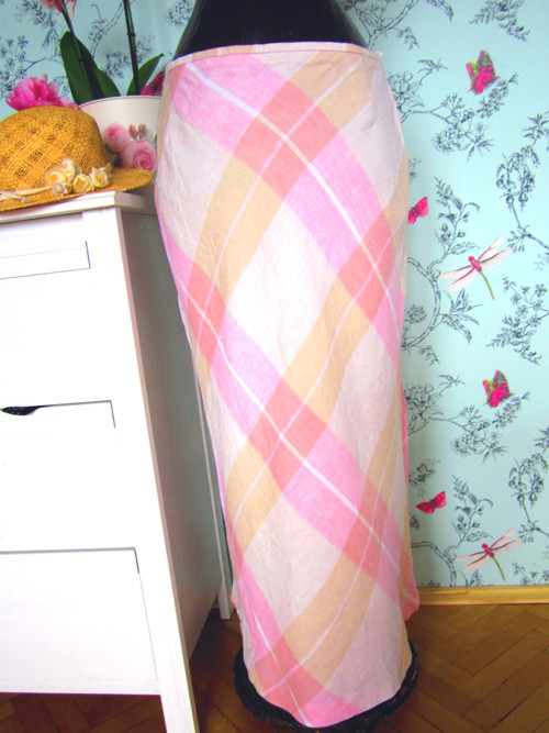 Sukně pastel&len, větší — foto 3