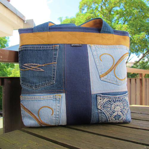 Pocket Jeans Bag * no.1 * Parrot® — foto 3