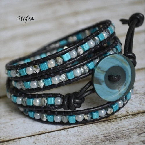 Symphony - wrap náramek / wrap bracelet — foto 5