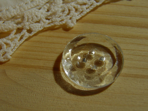 Skleněný knoflík — foto 2