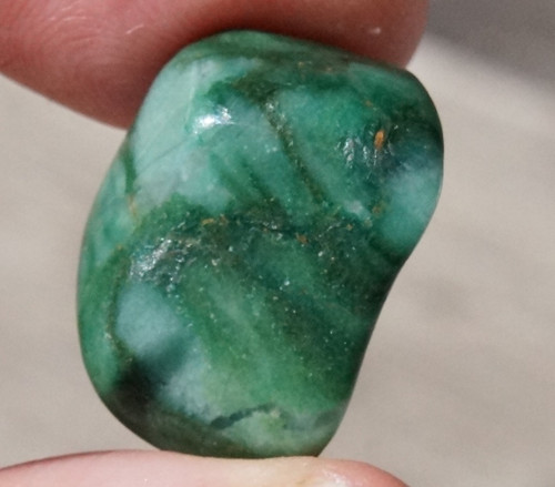 Prasem ("africký jadeit") D4634 — foto 2