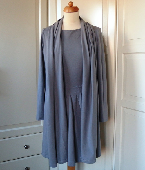 Glamour grey... cardigan na objednávku — foto 3