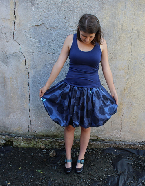 Balonová sukně Tula Blue — foto 3