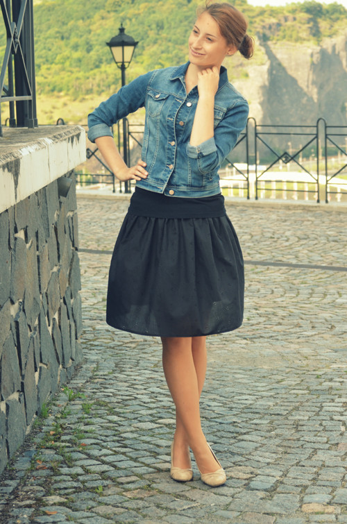 CUPCAKE sukně, černá z Madeiry — foto 4