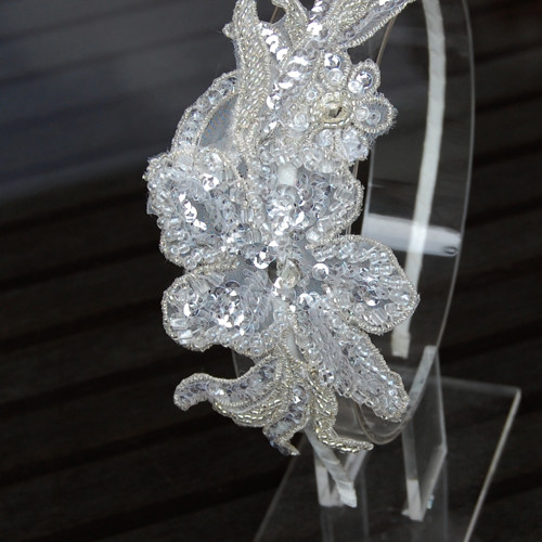 Wedding Lace Flower Collection ... čelenka — foto 5