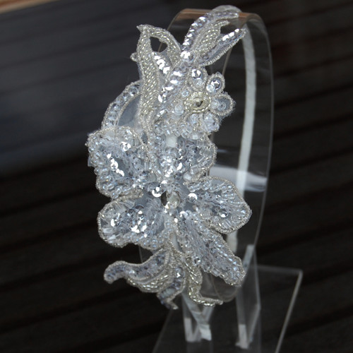 Wedding Lace Flower Collection ... čelenka — foto 6