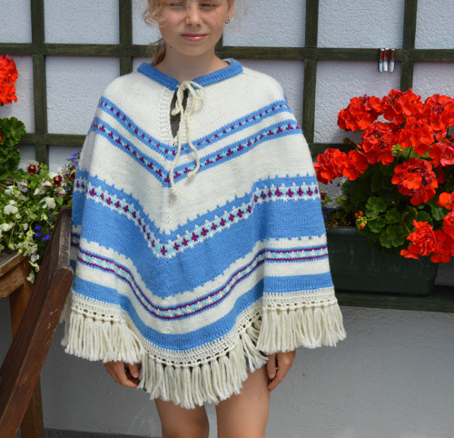 Vlněné pončo — foto 2
