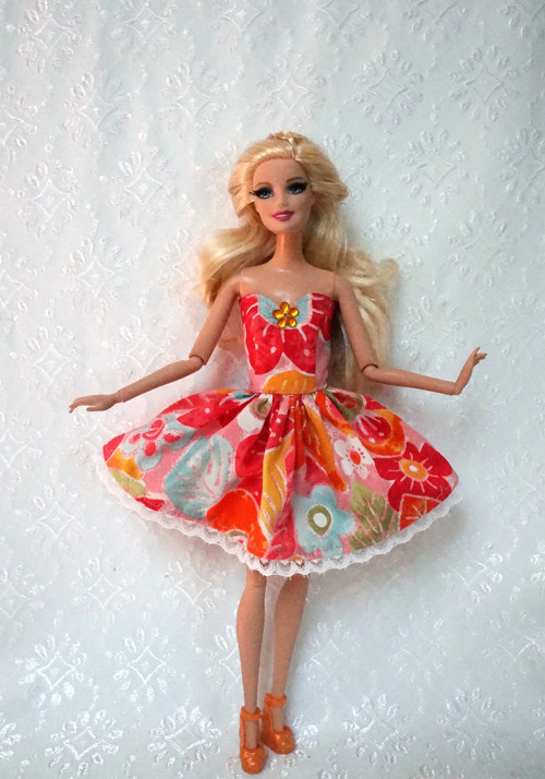 Bavlněné šaty + botičky — foto 4