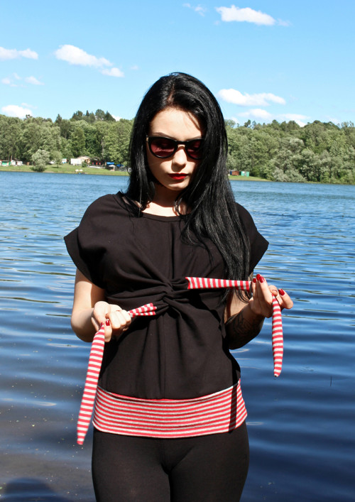 Tričko KNOTEN stripes — foto 3