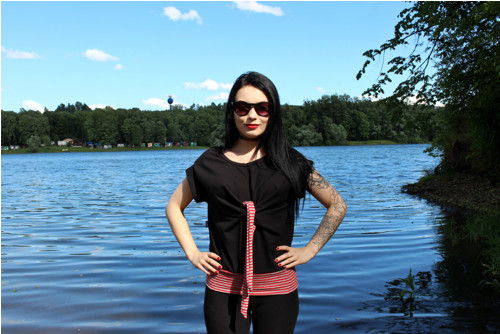 Tričko KNOTEN stripes — foto 6