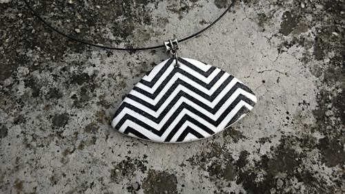 Černo.bílý chevron I. — foto 2