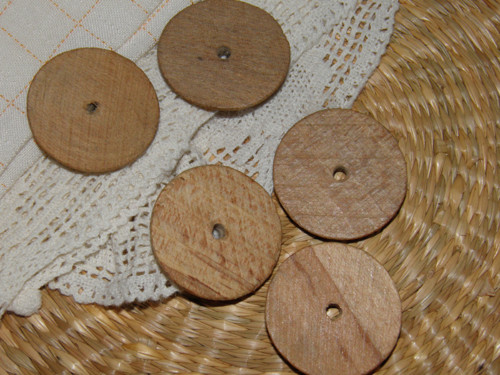Dřevěné knoflíky — foto 2
