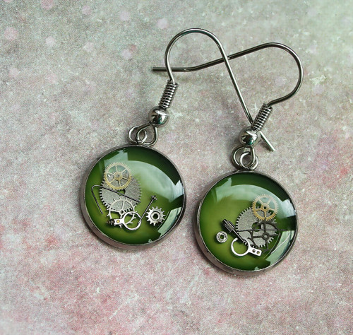 Earings /green/ — foto 2
