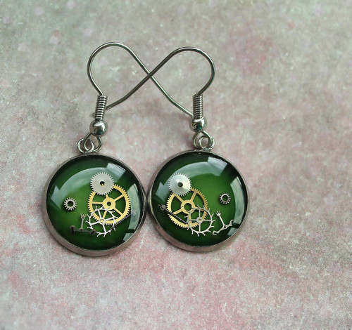 Earings /green/ — foto 2