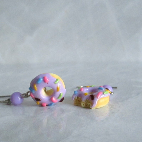 Náušnice donuty — foto 2