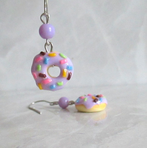 Náušnice donuty — foto 2