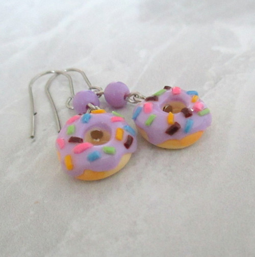Náušnice donuty — foto 3