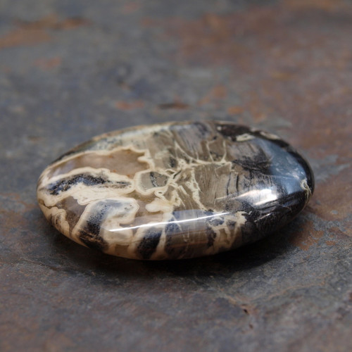 Jaspis , placka 42 x 34 mm — foto 3