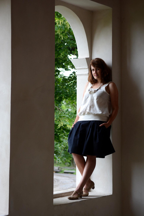 Dámský top "BASIC" - OA-B-012 — foto 5