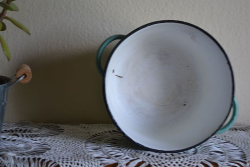 Kastrůlek - hráškově zelený smalt — foto 2