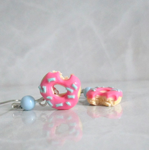 Náušnice donuty — foto 2