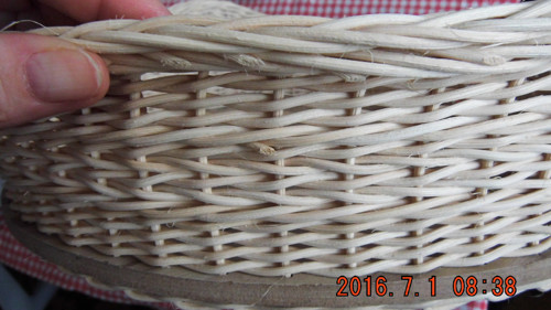 Tác-košík kulatý průměr 35 cm — foto 2