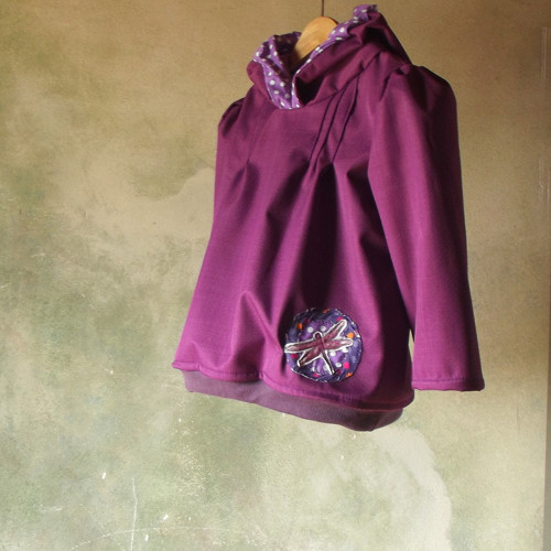 Kabátek / šatičky softshell "Vážka" — foto 2