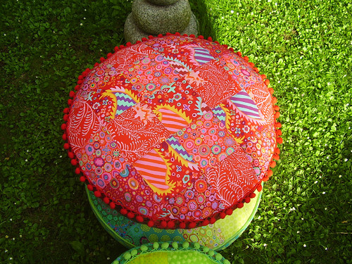 Meditační sedák Tanečnice (průměr 50 cm) — foto 6
