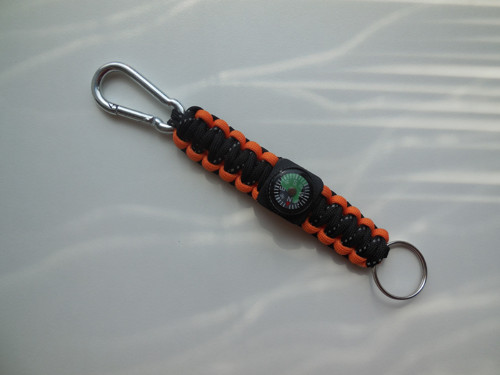 Paracord klíčenka s kompasem — foto 2