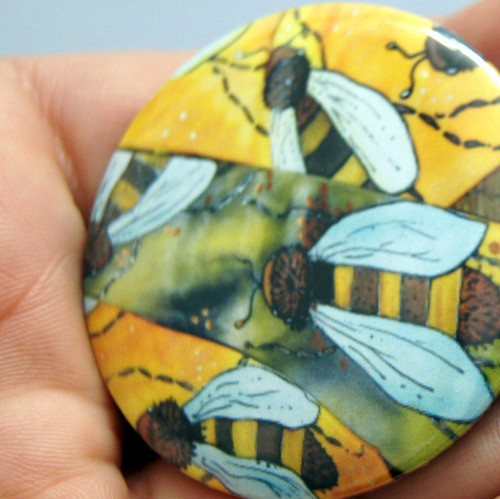 Originální placka - buttonek včelařský — foto 2