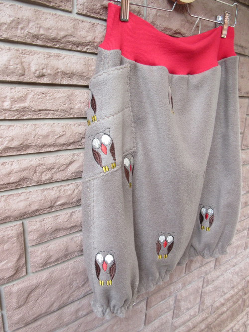 Sukně fleece- sovičková — foto 5