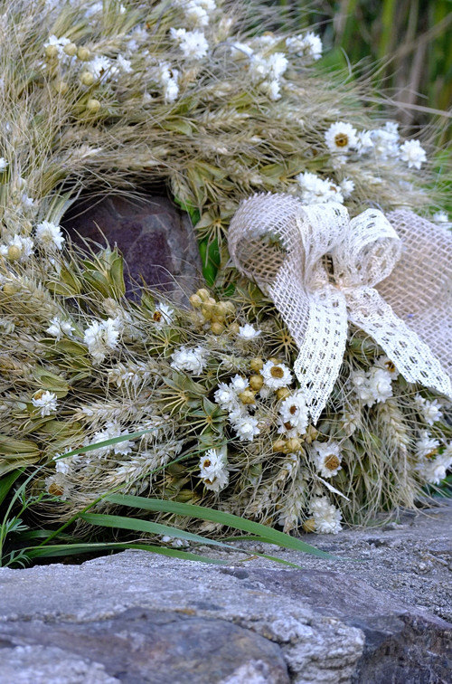 Věnec celoroční - Travičky a klásky — foto 2