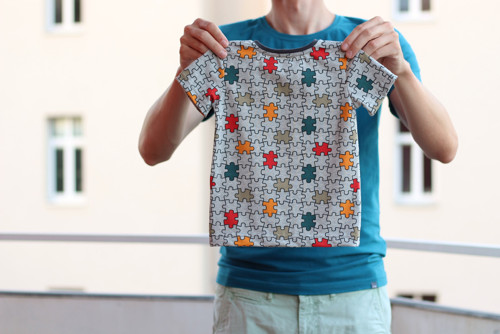 Dětské tričko Puzzle — foto 3