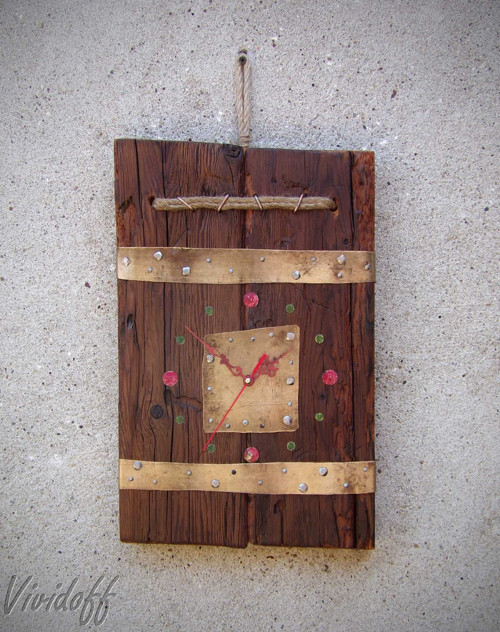 Hodiny nástenné rustic 2 — foto 2