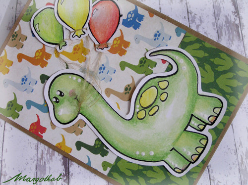 Narozeninový dinosaurus — foto 2