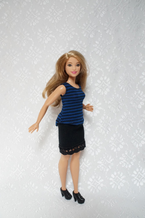 Tričko + sukně pro Barbie 2016 - baculku — foto 4