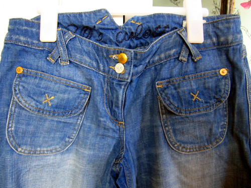 Jeans kraťásky — foto 2
