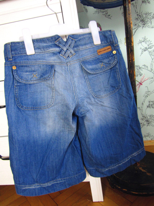 Jeans kraťásky — foto 4