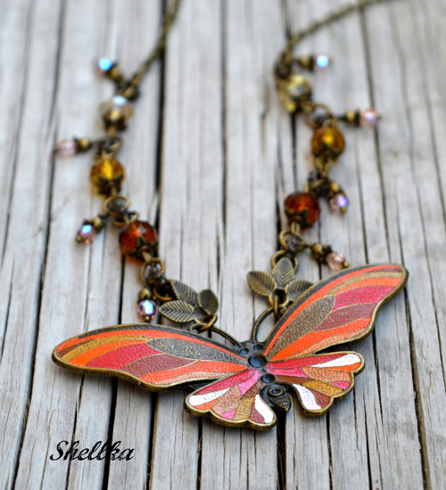 Náhrdelník ,,BUTTERFLY,, — foto 2
