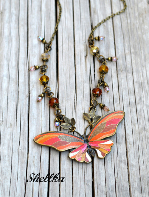 Náhrdelník ,,BUTTERFLY,, — foto 3