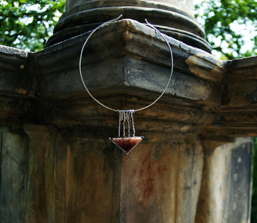 Nerezový náhrdelník ..." Triangel " — foto 2