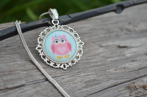 Náhrdelník Cute Owl — foto 2