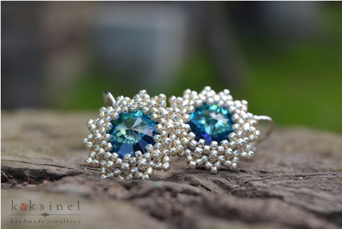 Swarovski Silver Bermuda Blue — foto 4