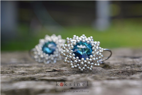 Swarovski Silver Bermuda Blue — foto 5
