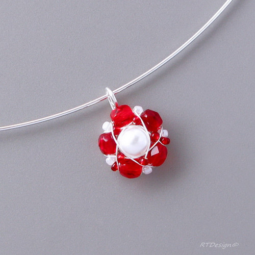Náušničky White & Red — foto 6