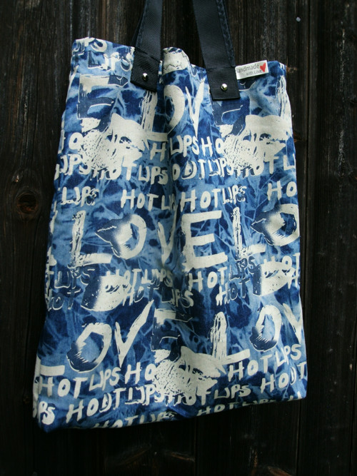 Love you... denim - bag — foto 3
