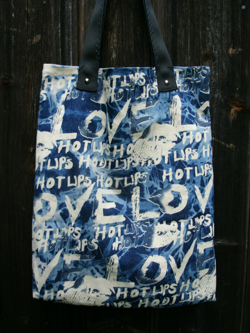Love you... denim - bag — foto 5