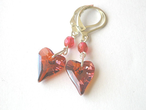 Swarovski sada divoké srdce Red Magma — foto 5